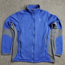 The North Face Mens Fleece Jacket Stealth Byron Full Zip Blue Gray Size Medium for sale  Shipping to South Africa