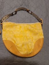 Coach beautiful yellow for sale  Fairmont