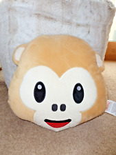 Monkey emoji cushion for sale  BEDFORD