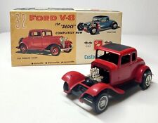 Vintage 1932 Ford V-8 Coupe Street Rod Model Kit Trophy Series PARTIALLY BUILT for sale  Shipping to South Africa