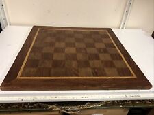Vintage  Chess & Draughts Board 55cm  x 55cm With 5.5cm Squares Made England for sale  Shipping to South Africa