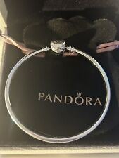 Pandora silver heart for sale  ANSTRUTHER