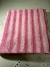 Tecido de pelúcia dois tons rosa 1-1/4 jardas x 63,5" de largura comprar usado  Enviando para Brazil