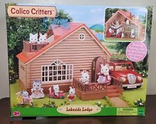 Conjunto de presente Sylvanian Families Calico Critters Lakeside Lodge conjunto de jogos casa varanda comprar usado  Enviando para Brazil