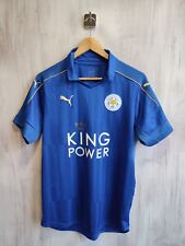 Leicester City 2016 2017 hogar talla M camiseta fútbol camiseta kit camiseta camiseta segunda mano  Embacar hacia Argentina