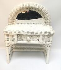 White wicker vanity for sale  Simi Valley