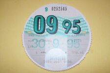 Collectable tax disc for sale  BIRMINGHAM
