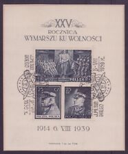 Polen 1939 block gebraucht kaufen  Zepernick