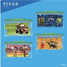 Used, Ziploc Plastic Snack Bags Disney And Pixar Four Designs 66ct. No box for sale  Shipping to South Africa