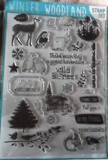 winter rubber stamps for sale  STOKE-ON-TRENT