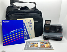 Câmera de Filme Instantânea Polaroid 600 Impulse AF Foco Automático Pop Up Flash e Bolsa comprar usado  Enviando para Brazil