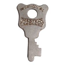 Usado, Buzón de puerta vintage Key Master Lock Co Milwaukee Wis Appx 1,25"" con cerradura de candado segunda mano  Embacar hacia Mexico
