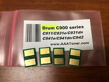 Chip de 4 tambores para uso em refil OKI C900 series, C911, C931, C941, C942 comprar usado  Enviando para Brazil
