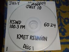 10 de julho de 2009 - The Sound KMET REUNION - KSWD 100.3 FM - CONJUNTO DE 3 CDS comprar usado  Enviando para Brazil