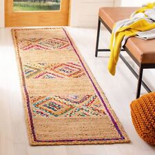 Usado, Alfombra de corredor 100% yute natural algodón alfombra moderna de sala de estar alfombra segunda mano  Embacar hacia Argentina
