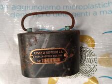 Salvadanaio vintage metallo usato  Italia