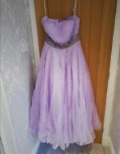 Lilac beaded prom for sale  DARLINGTON