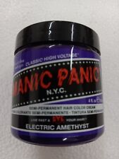 Manic Panic Vegan Semi Permanent Hair Dye Color Cream 118 mL - ELECTRIC AMETHYST for sale  Shipping to South Africa