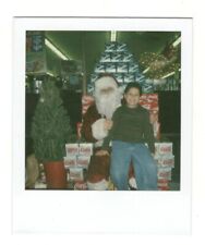 Foto Polaroid de Colección Niño Posando con Papá Noel en el Supermercado Coca Cola Años 70 R82 segunda mano  Embacar hacia Argentina
