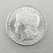 Dólar de plata Morgan 1901 S Liberty Head moneda de $1 segunda mano  Embacar hacia Argentina
