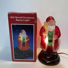 1985 Old World Merck Family Christmas Santa Light Lamp IOB First Adorable  for sale  Tacoma