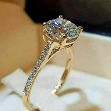 gold ring rose diamond for sale  USA
