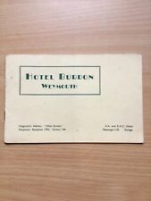Hotel burdon weymouth for sale  DUNMOW