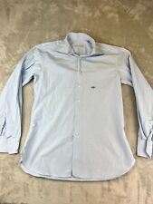 Stefano Ricci Dress Shirt Size 16/41 Blue Business Casual Long Sleeve Made Italy for sale  Shipping to South Africa