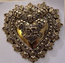 DOLCE & GABBANA Devotion Brooch Womens Accessory  for sale  Shipping to South Africa