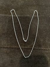 Used, James Avery Sterling Silver Rope Chain Necklace 24” for sale  Houston