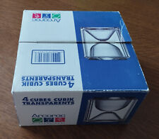 Cubes plastique transparent d'occasion  Aurillac