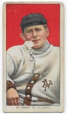 1909-11 T206 JOHN McGRAW New York Giants OLD MILL retrato pátio traseira resistente comprar usado  Enviando para Brazil