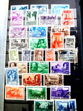Lot collection timbres d'occasion  Juan-les-Pins