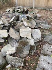 Large Weathered Garden Rockery Stones Boulders; Yorkshire Sandstone / Gritstone for sale  TADWORTH