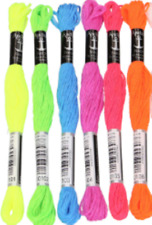 Neon embroidery thread for sale  AYLESBURY