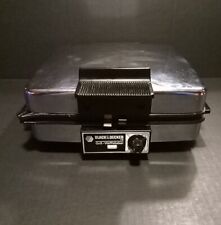 Máquina de waffle Black & Decker Square Grill 900W G4-8TD MCM aço inoxidável, usado comprar usado  Enviando para Brazil