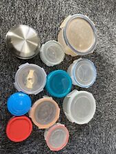 Round food containers for sale  LONDON