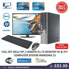windows 7 pc for sale  LEICESTER