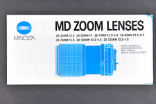 Minolta zoom lensesbedienungsa gebraucht kaufen  Wittmund