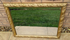 Vintage Gold Ornate Frame Wall Mirror Size 21 x 27 in, used for sale  Shipping to South Africa