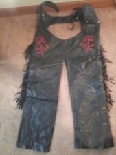 Leather kingleather chaps for sale  Conway