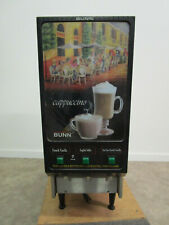 Bunn Commercial Hot Powdered Drink Machine 3 Hoppers Cafe 120v Cappuccino for sale  Topeka