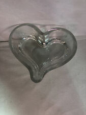 Love heart glass for sale  MIRFIELD