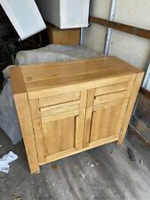 Oak sideboard solid for sale  WIRRAL