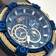 Relógio masculino Invicta Bolt cronógrafo quartzo mostrador azul 38959 comprar usado  Enviando para Brazil