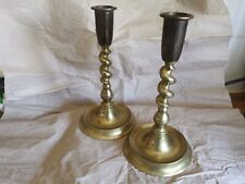 Antique brass candle for sale  MELTON MOWBRAY