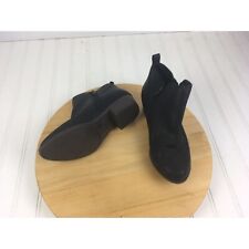 Girls Lucky Brand Brona Ankle Boots Size 4 Black Side Zip Booties na sprzedaż  Wysyłka do Poland