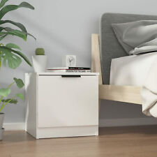 Bedside cabinet white for sale  SOUTHALL