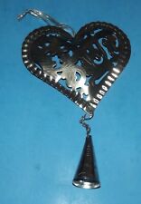 Heart bell silver for sale  Chandler