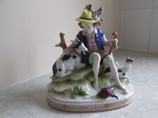 ANTIQUE CONTINENTAL PORCELAIN FIGURE - BOY WITH GOATS - SIGNED MARK  c.1890 for sale  Shipping to South Africa